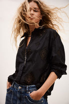 Bash Paris Muriel Shirt - Noir Women's Tops - Sloane Boutique