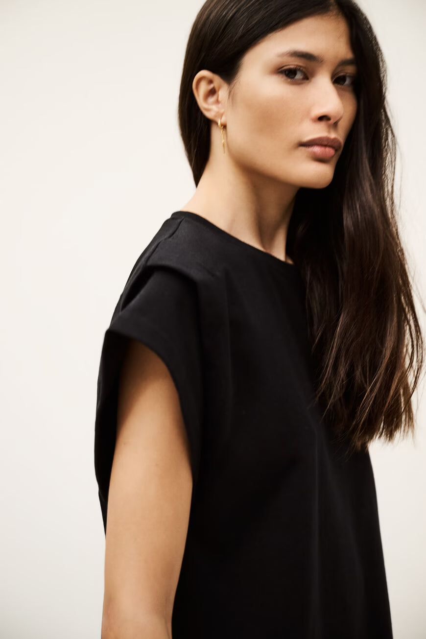 Bash Paris Pio Tee - Black Women's Tops - Sloane Boutique