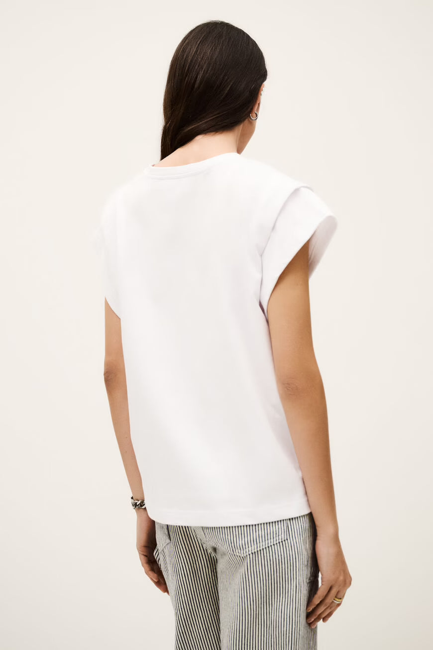 Bash Paris Pio Tee - White Women's Tops - Sloane Boutique