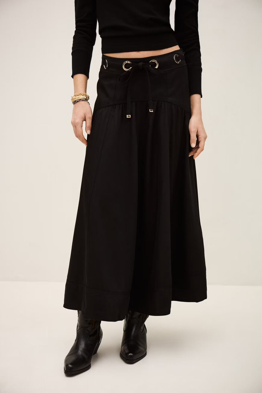 Bash Paris Ponia Skirt - Black Women's Bottoms - Sloane Boutique