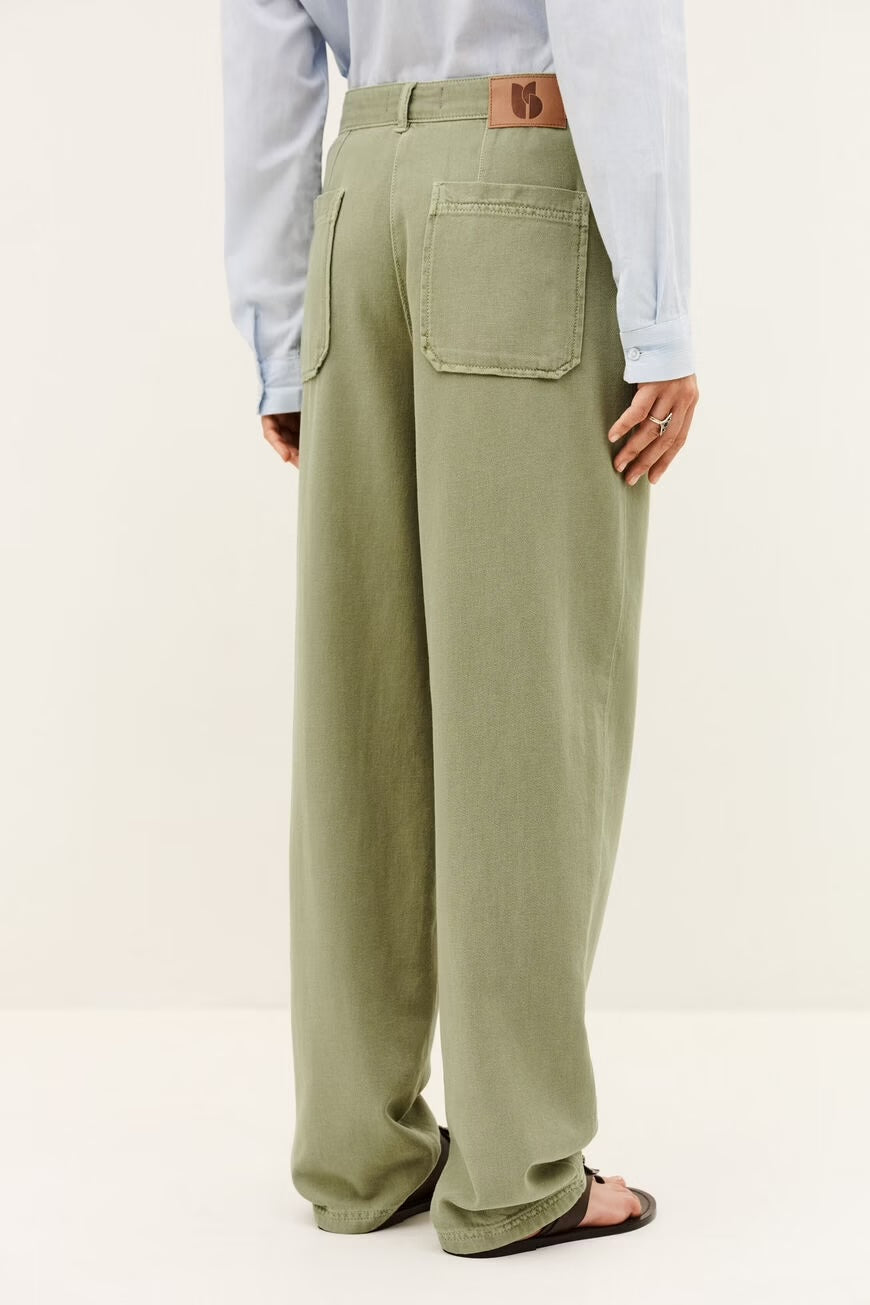 Bash Paris Raja Pants - Green Women's Bottoms - Sloane Boutique