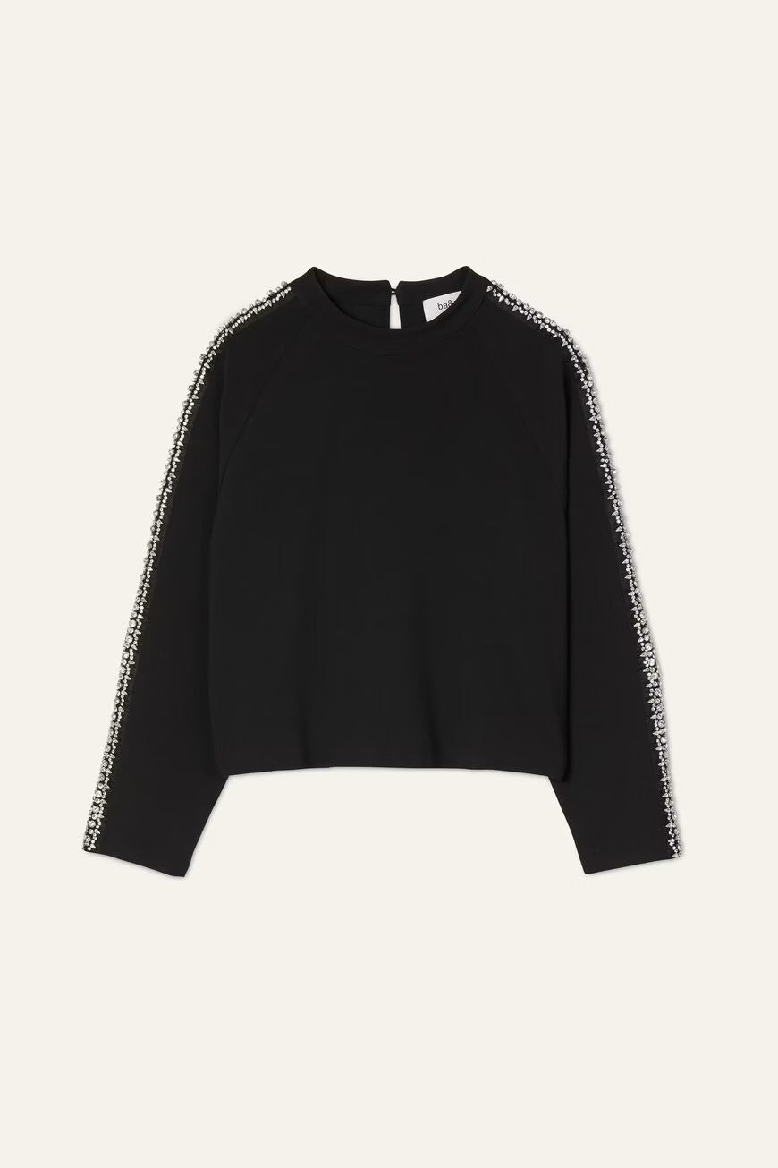 Bash Paris Scotty Top - Noir sale tops - Sloane Boutique