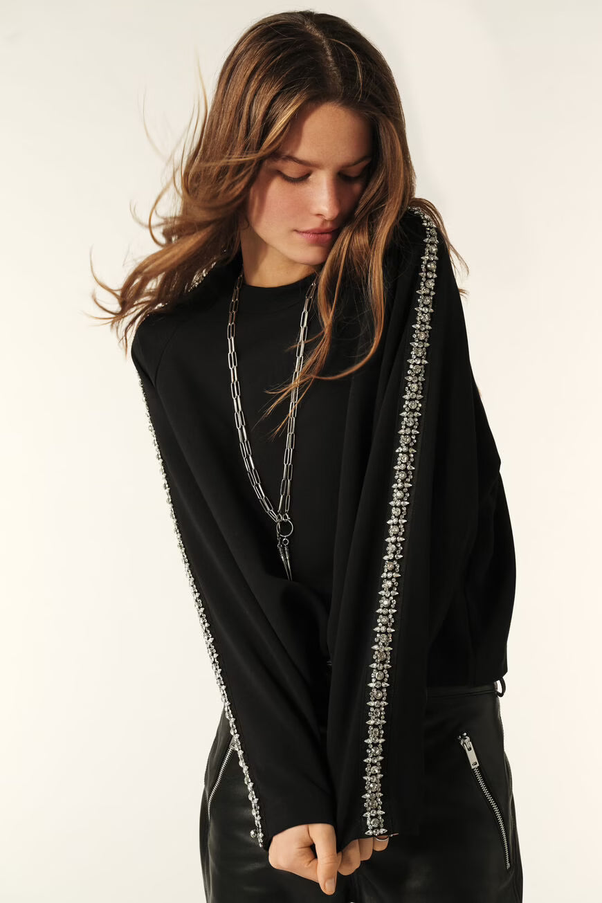 Bash Paris Scotty Top - Noir sale tops - Sloane Boutique