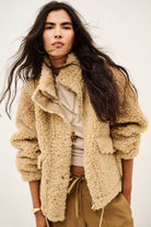 Bash Paris Sonjo Coat - Beige Outerwear - Sloane Boutique