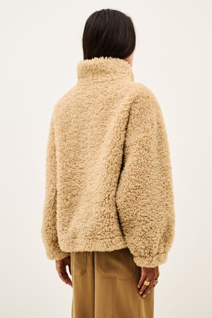 Bash Paris Sonjo Coat - Beige Outerwear - Sloane Boutique