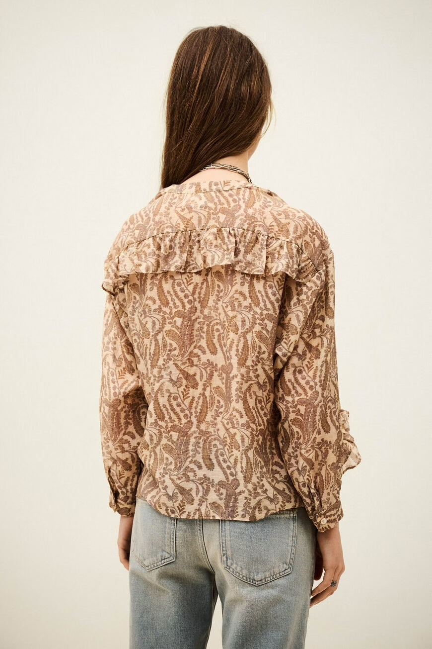 Bash Paris Tunella Blouse - Ecru Women's Tops - Sloane Boutique