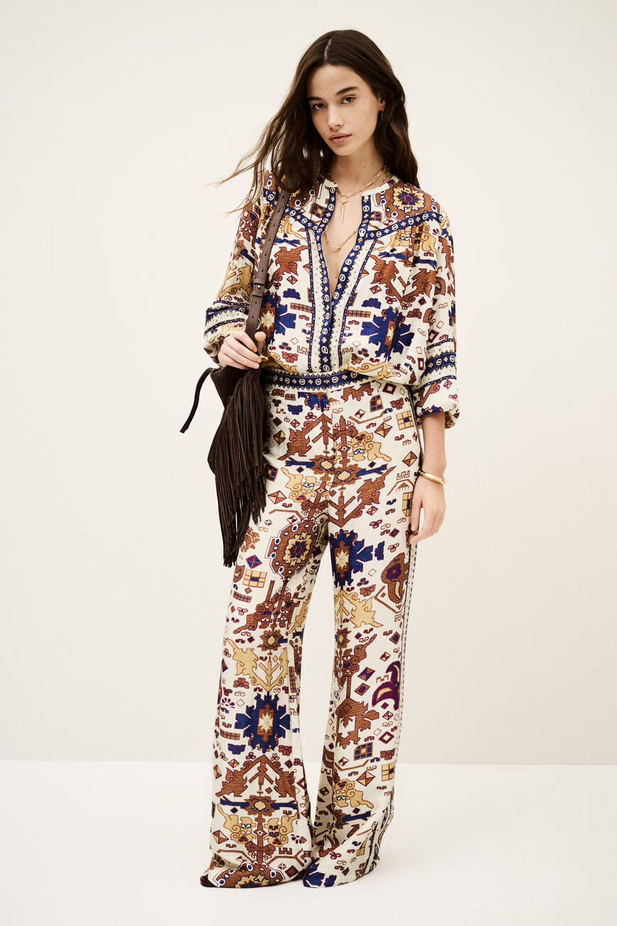 Bash Paris Vlyde Pants - Ecru Women's Bottoms - Sloane Boutique