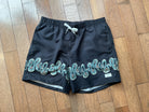 Bather Carbon Dizzy Boa Trunks - Black Men's Bottoms - Sloane Boutique
