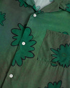 Bather Men's Long Sleeve Camp Shirt - Forest Bloomscape Men's Tops - Sloane Boutique