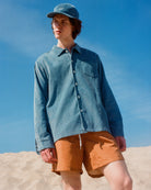 Bather Men's Swim Trunks - Amber Crescendo - Sloane Boutique