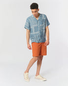 Bather Men's Utility Camp Short - Squash Sale Bottoms - Sloane Boutique