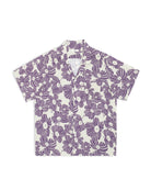 Bather Taro Breeze Camp Shirt - Purple Men's Tops - Sloane Boutique