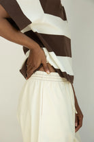 Beaumont Organic Cedar-Leigh Denim Trousers - Ecru Women's Bottoms - Sloane Boutique