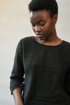 Beaumont Organic Daisy Fay Top - Black Women's Tops - Sloane Boutique
