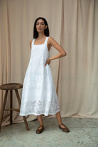 Beaumont Organic Freya-Fay Dress - White Dresses - Sloane Boutique