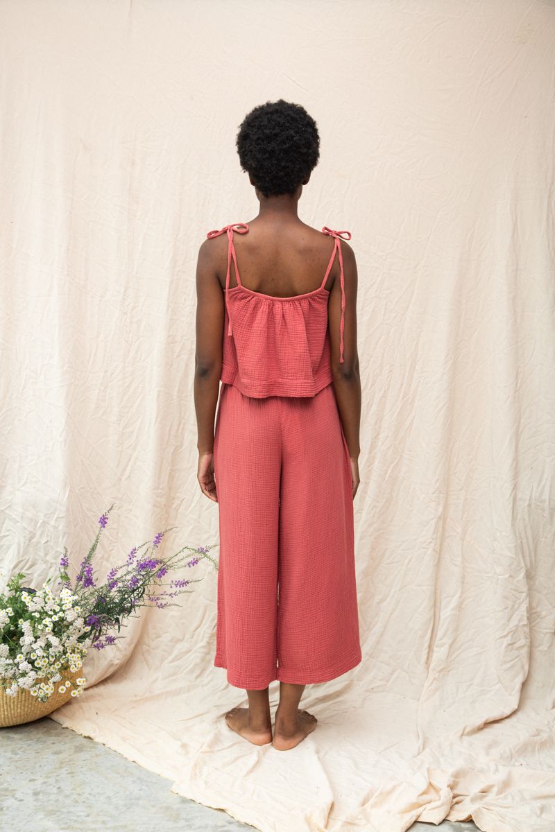 Beaumont Organic Janis Top - Rose sale tops - Sloane Boutique