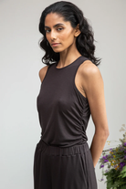 Beaumont Organic Maddie Lou Top - Charcoal Women's Tops - Sloane Boutique