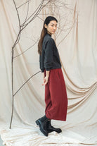 Beaumont Organic Maiya Organic Cotton Felpe Sweatshirt - Charcoal Stonewash Women's Tops - Sloane Boutique