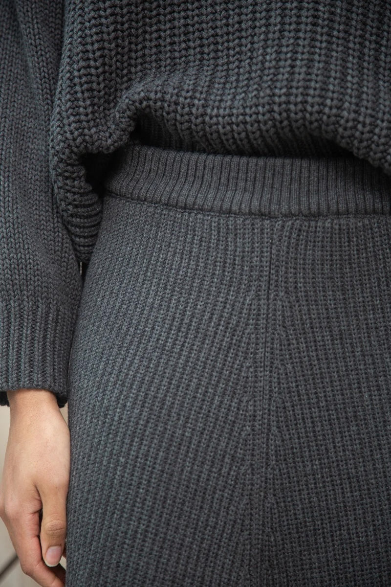 Beaumont Organic Mio Skirt - Grey Marl Women's Bottoms - Sloane Boutique