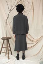 Beaumont Organic Mio Skirt - Grey Marl Women's Bottoms - Sloane Boutique