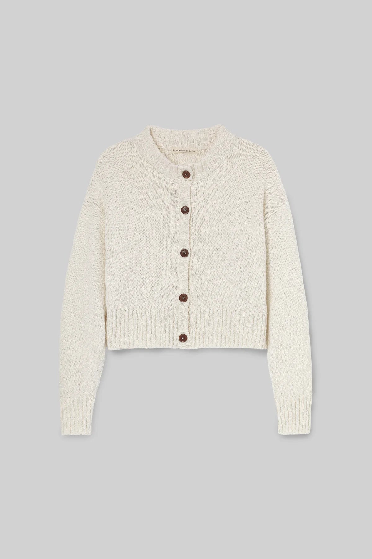 Beaumont Organic Sugi Knit Cardigan - Off White Women's Tops - Sloane Boutique