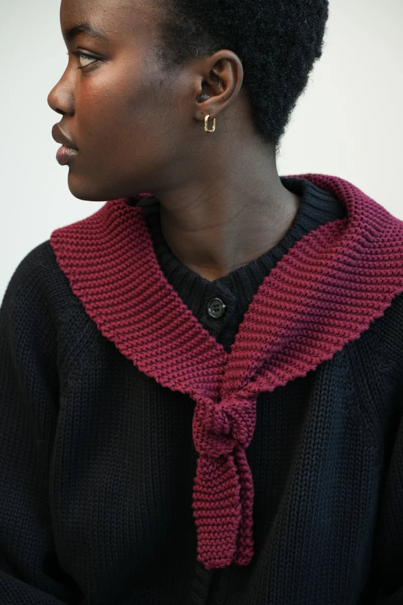 Beaumont Organic Vivian-Jane Scarf - Bordeaux Accessories - Sloane Boutique