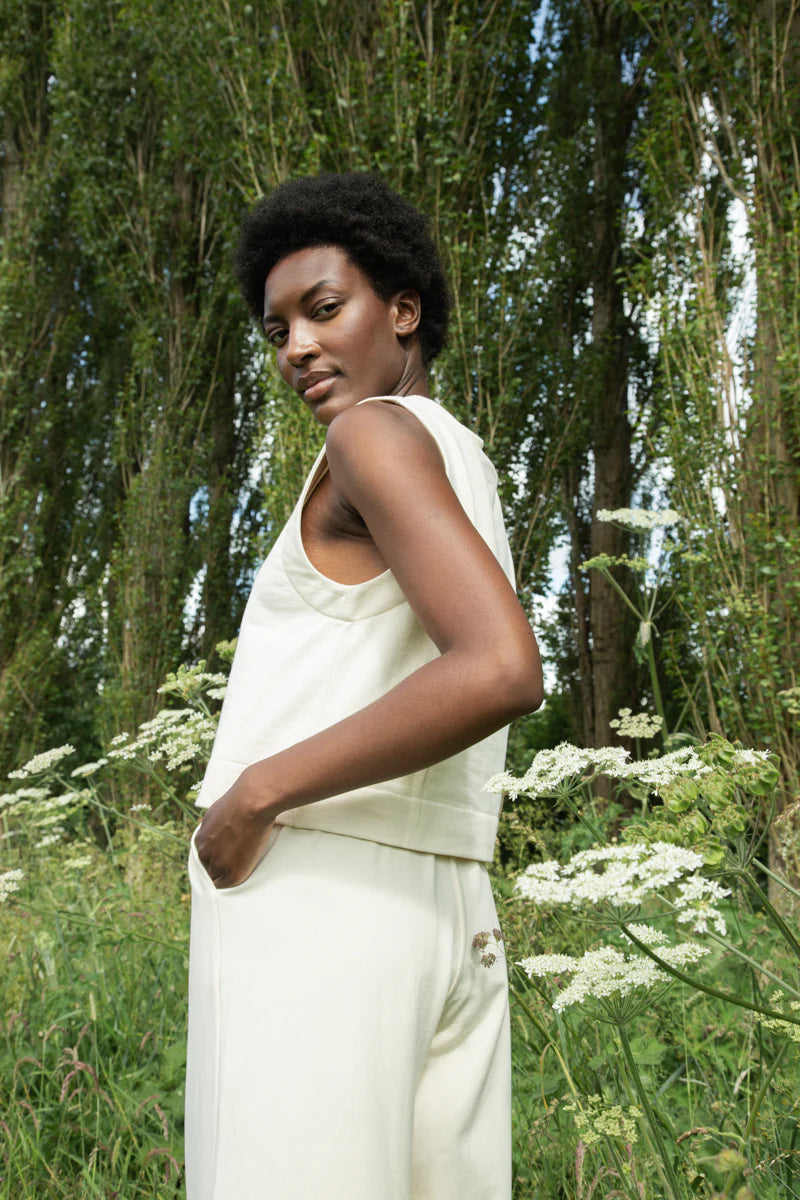 Beaumont Organic Whitley Tank - Undyed Women's Tops - Sloane Boutique