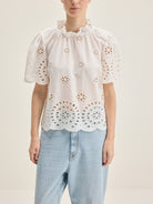 Bellerose Darlene Blouse - White Women's Tops - Sloane Boutique