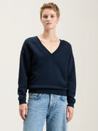 Bellerose Fellow Sweatshirt - Navy Women's Tops - Sloane Boutique