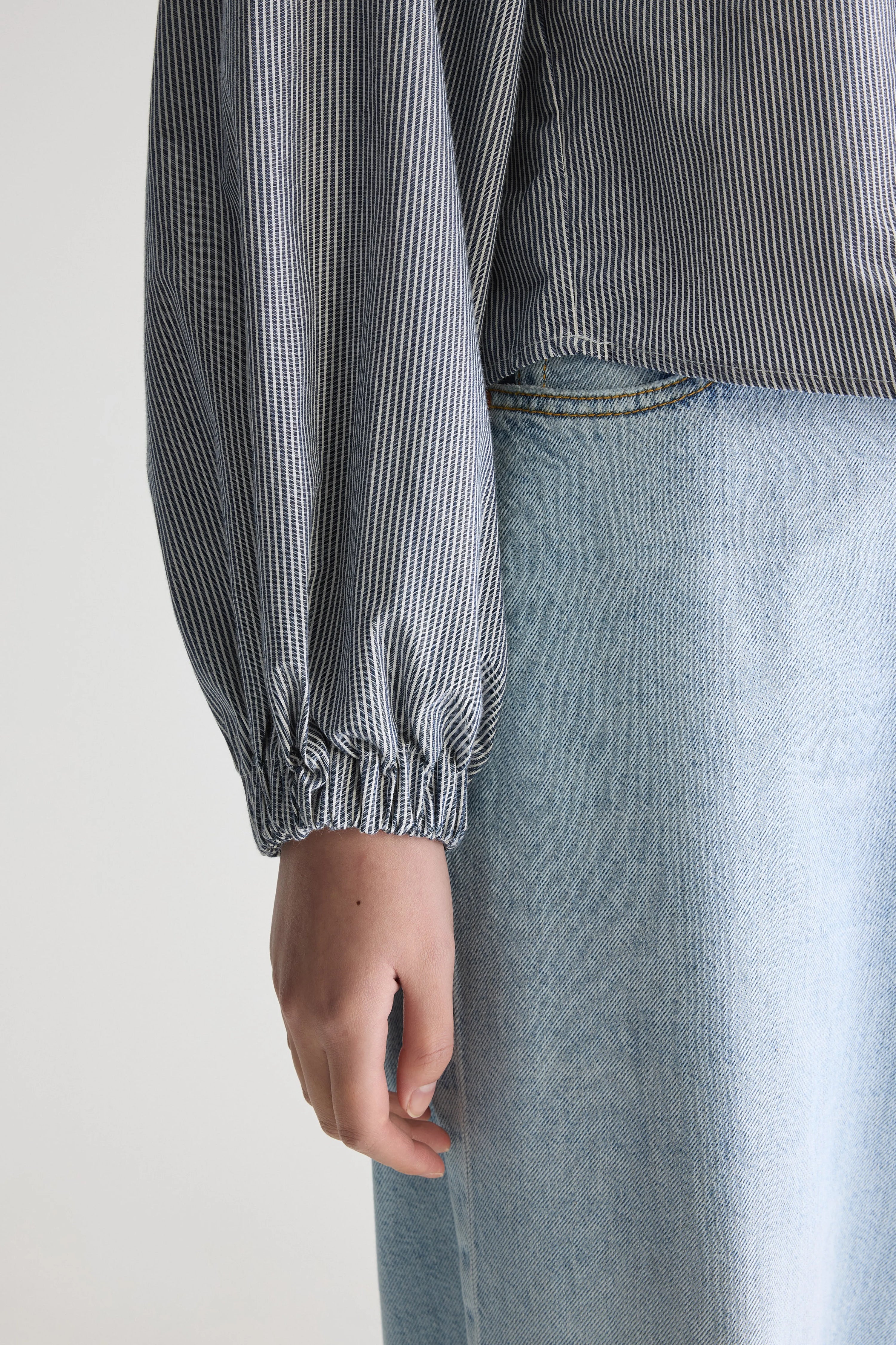 Bellerose Taissa Blouse - Black / White Stripe Women's Tops - Sloane Boutique