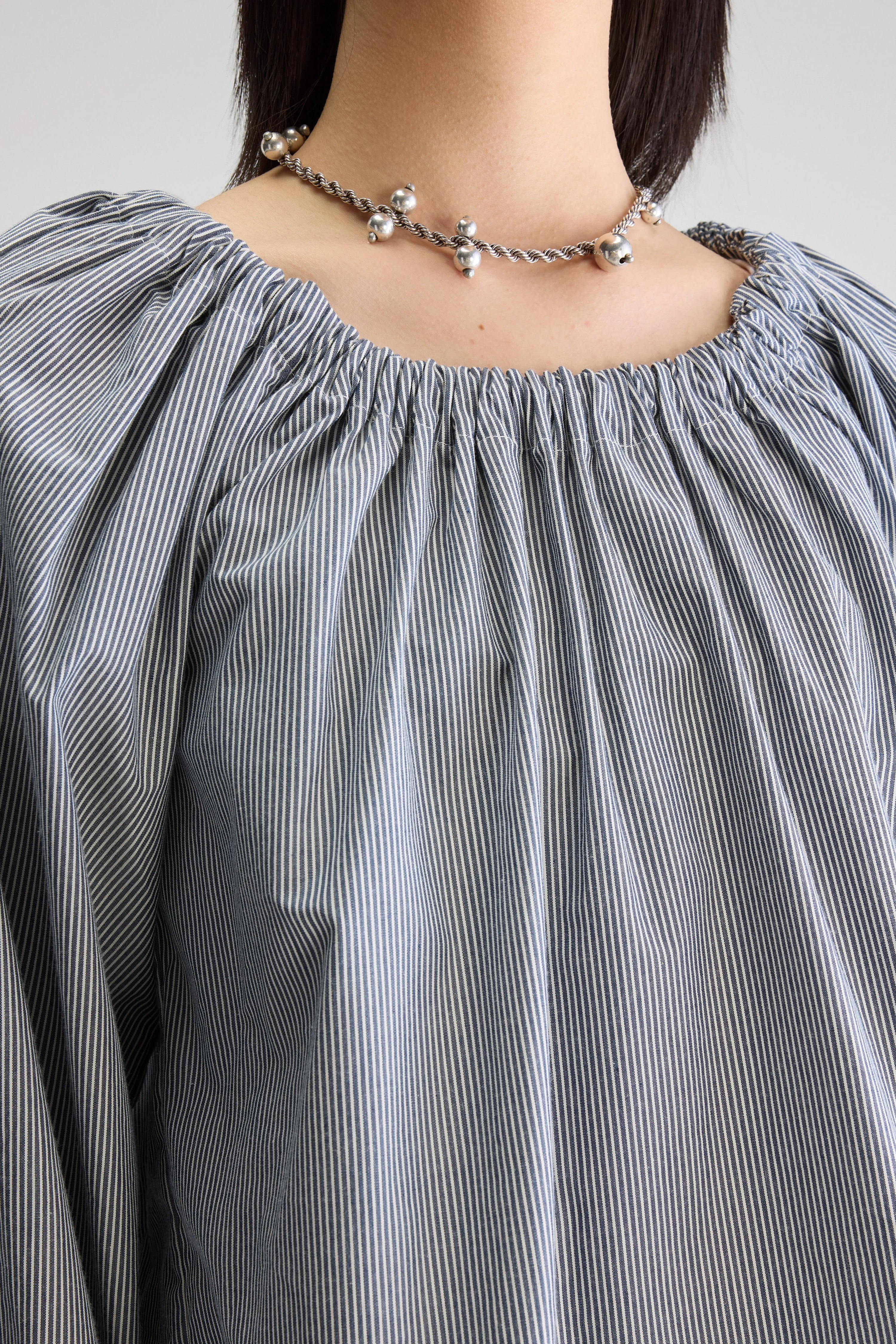 Bellerose Taissa Blouse - Black / White Stripe Women's Tops - Sloane Boutique