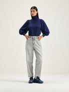 Bellerose Vazo Shirt - Navy Women's Tops - Sloane Boutique
