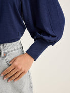 Bellerose Vazo Shirt - Navy Women's Tops - Sloane Boutique