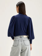 Bellerose Vazo Shirt - Navy Women's Tops - Sloane Boutique