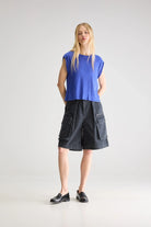 Bellerose Vlyn Crewneck Tee - Blueworker Women's Tops - Sloane Boutique