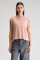 Bellerose Vlyn Crewneck Tee - Pimento Women's Tops - Sloane Boutique