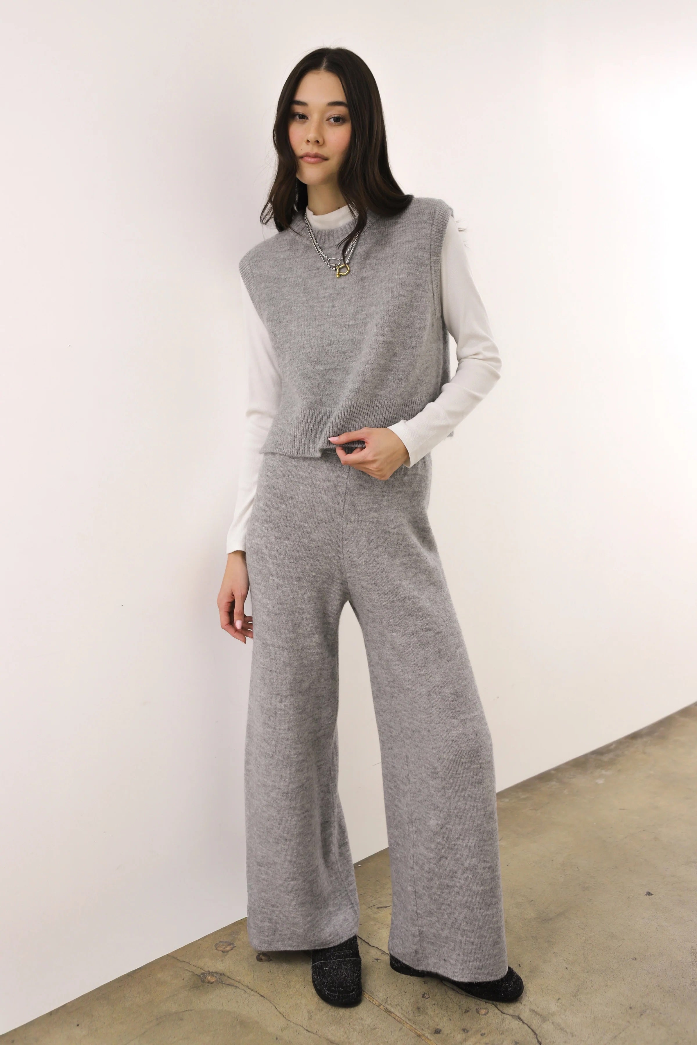 Callahan Pilar Pant - Heather Grey Women's Bottoms - Sloane Boutique