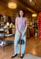 Callahan Stevie Cardigan - Lavender Women's Tops - Sloane Boutique