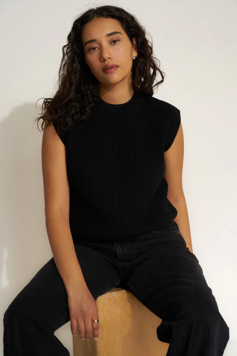 Callahan The Muscle Tee - Black Women's Tops - Sloane Boutique