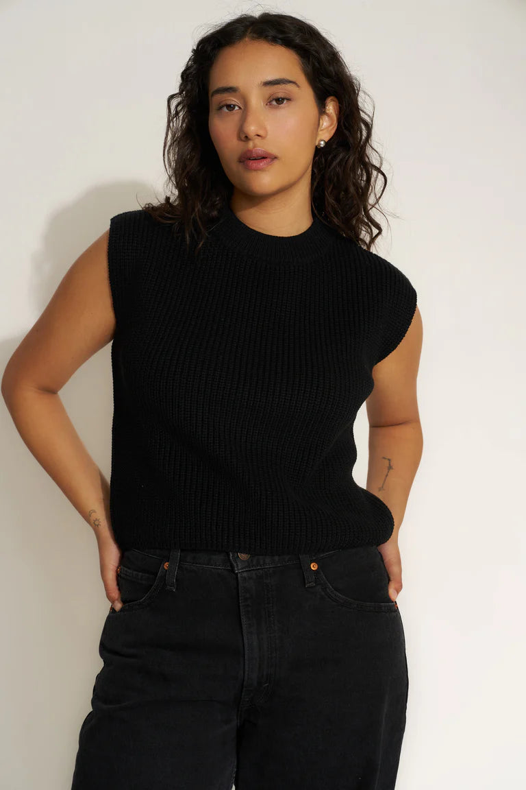 Callahan The Muscle Tee - Black Women's Tops - Sloane Boutique