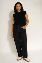 Callahan The Muscle Tee - Black Women's Tops - Sloane Boutique