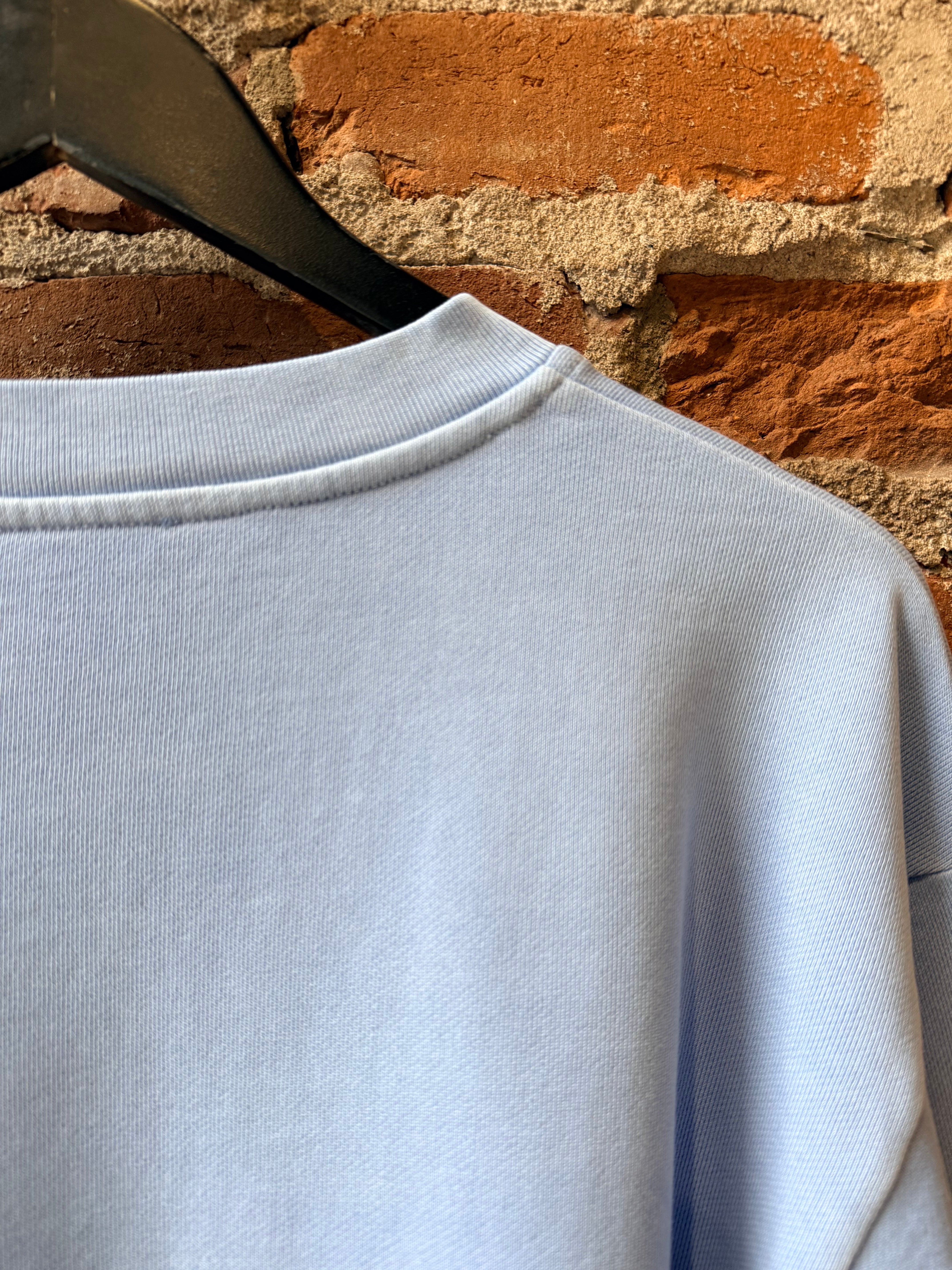 Closed Basic Crewneck - Sky Blue Women's Tops - Sloane Boutique