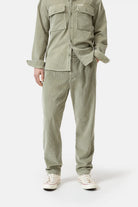 CLOSED Bergen Tapered Pant - Lichen Green Sale Bottoms - Sloane Boutique