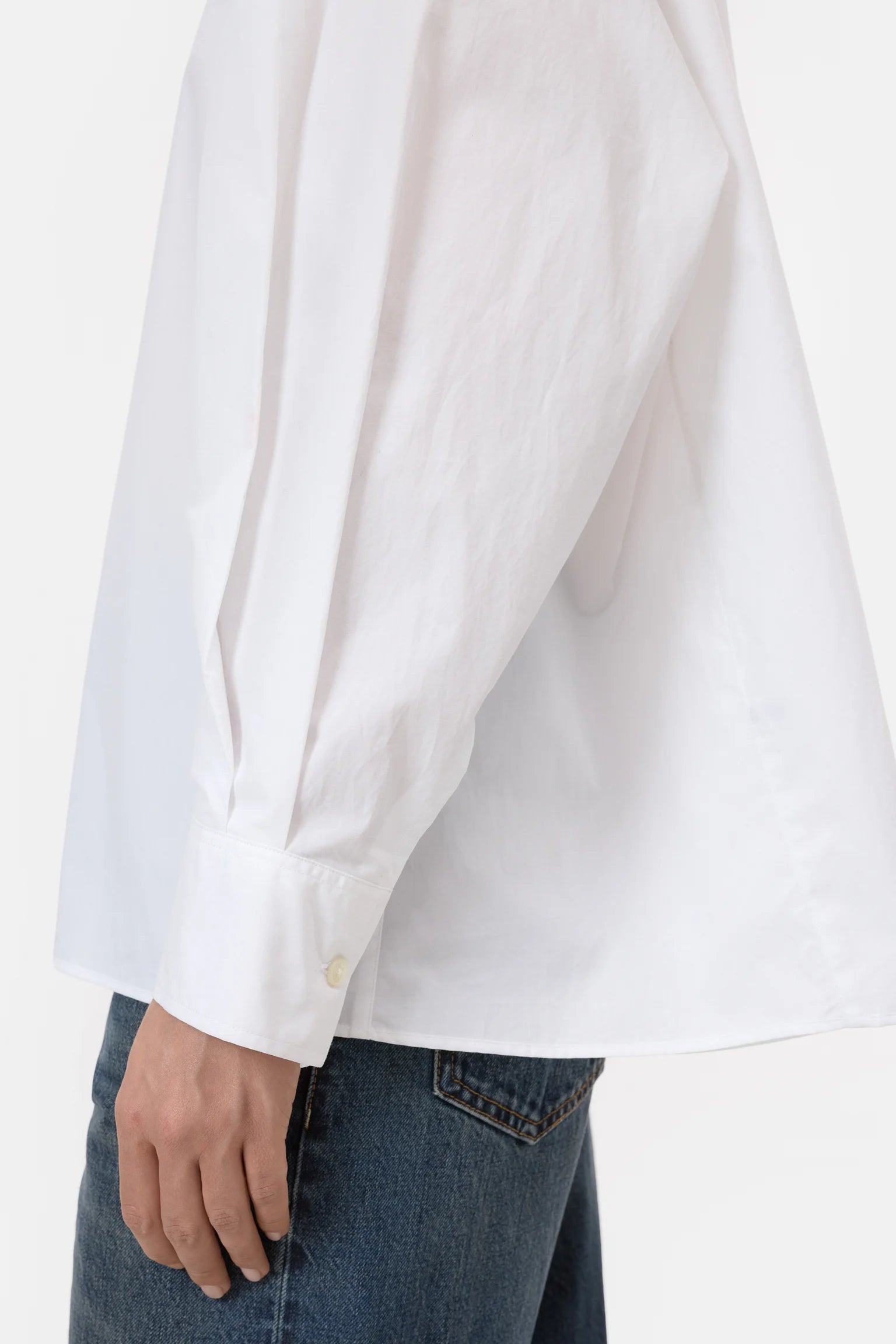 CLOSED Cape Blouse - White Women's Tops - Sloane Boutique