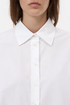 CLOSED Cape Blouse - White Women's Tops - Sloane Boutique