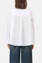CLOSED Cape Blouse - White Women's Tops - Sloane Boutique