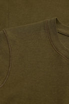 Closed Crewneck Short Sleeve - Deep Olive Women's Tops - Sloane Boutique