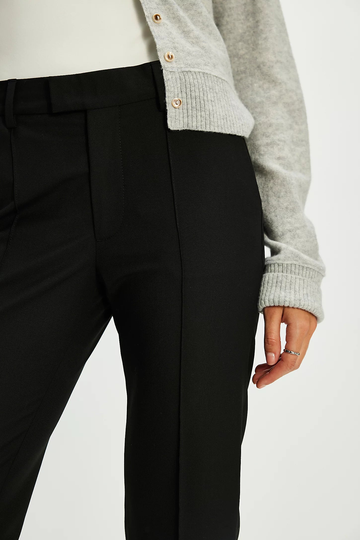 Closed Denair Trouser - Black Women's Bottoms - Sloane Boutique