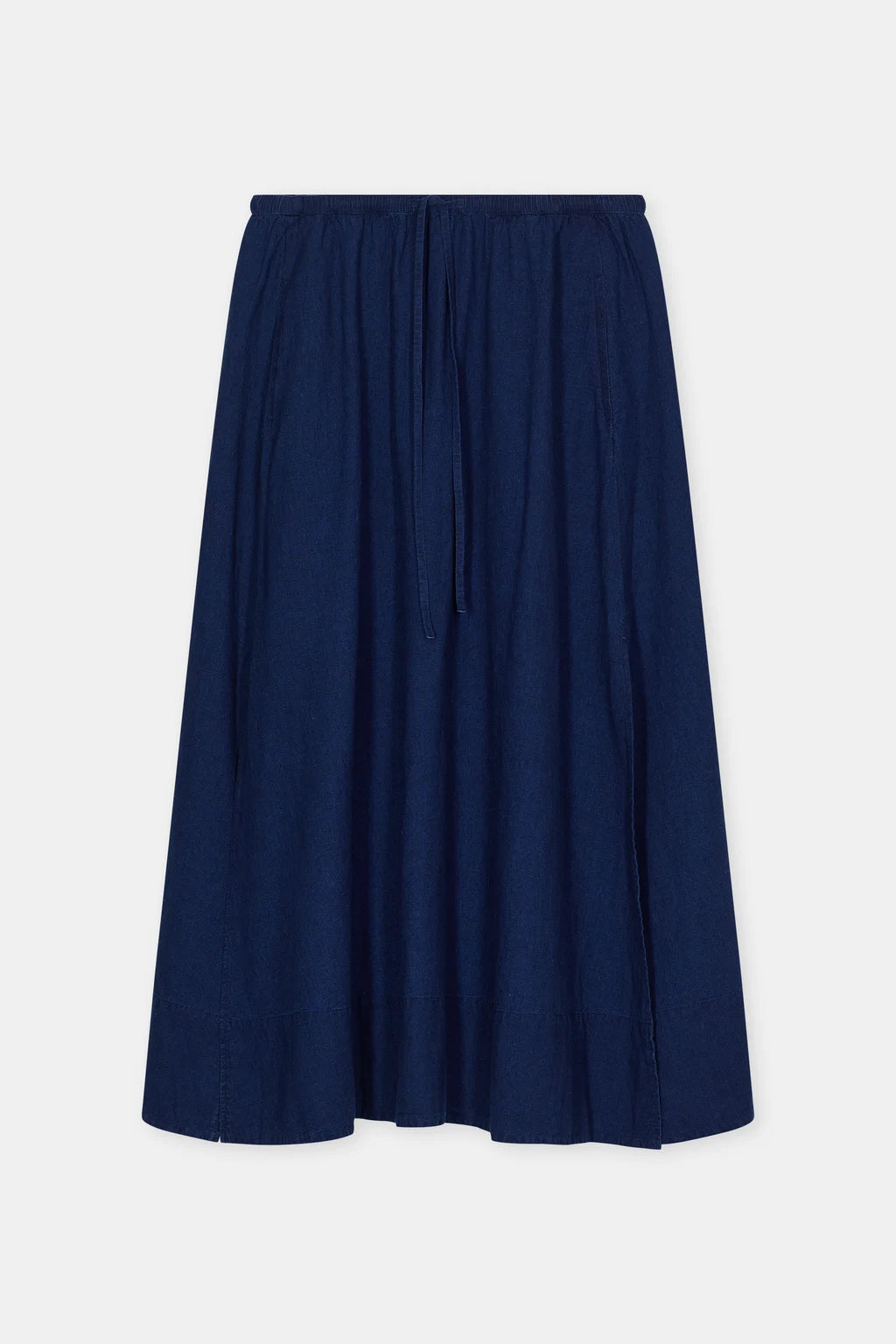 CLOSED Denim Gathered Skirt - Dark blue Women's Bottoms - Sloane Boutique