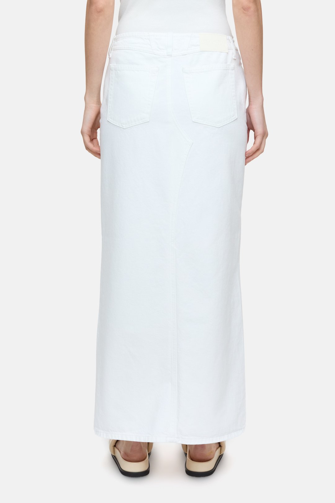 CLOSED Denim Maxi Skirt - White Women's Bottoms - Sloane Boutique